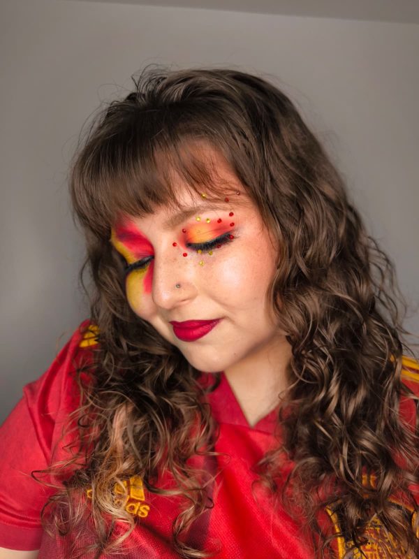 Maquillaje Bandera de España para el mundial 2026